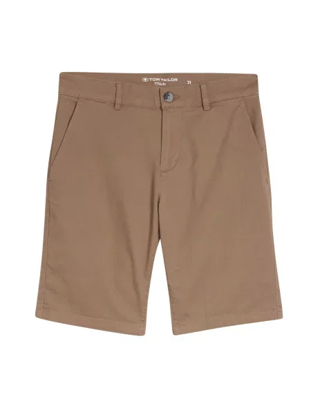 TOM TAILOR Chino hlače mokka