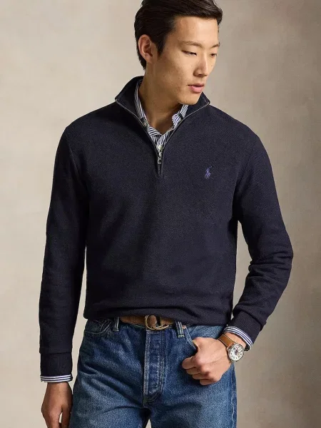 Polo Ralph Lauren pulover pentru bărbați din albastru