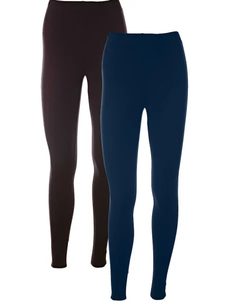 Legginsy 2 pary czarne