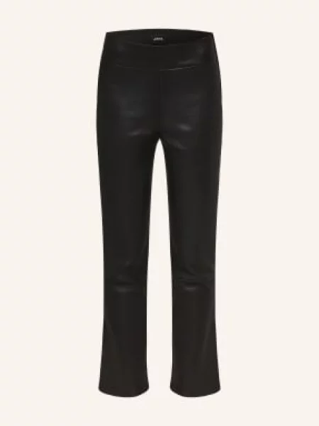 Arma Spodnie Skórzane schwarz czarne