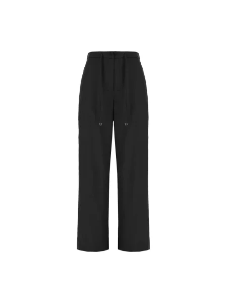 Spodnie Max Mara czarne