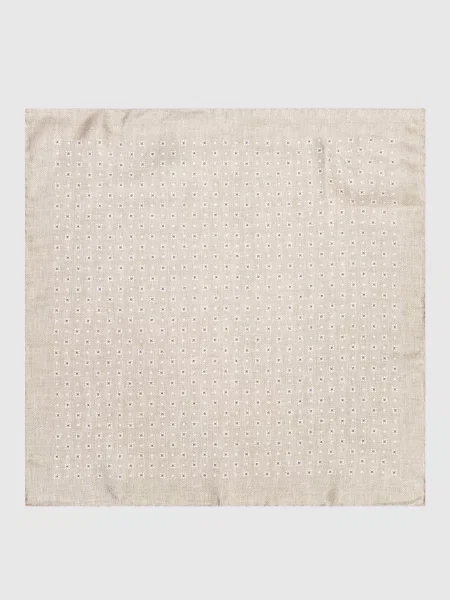 Двостороння хустка-паше з брендовим візерунком Brunello Cucinelli