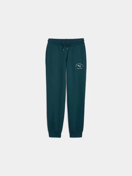 Штани спортивні PUMA Class Sweatpants комбінований верх зелений