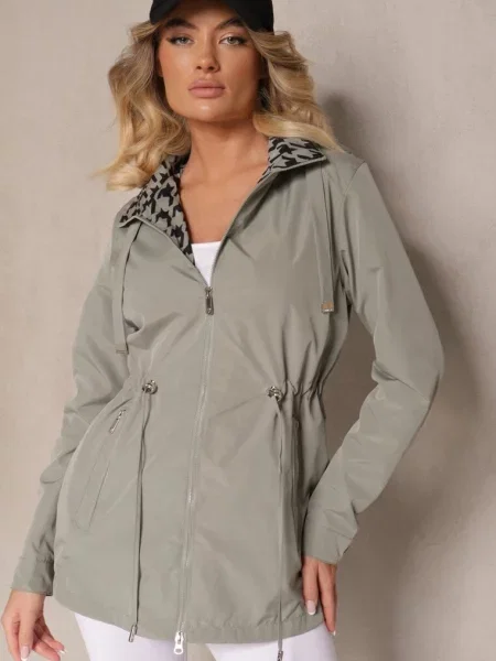 Geacă Arivienne închis verde