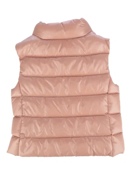 Kamizelka puchowa dziecięca Moncler Enfant różowa