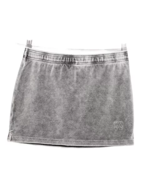 Fusta mini Alexander Wang gri