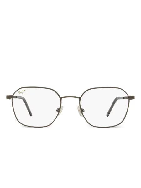 Ochelari de soare Maui Jim cu imprimeu geometric gri