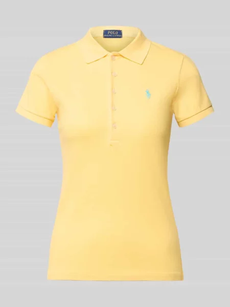 Koszulka polo o kroju regular fit z mieszanka bawełny model JULIE' Polo Ralph Lauren