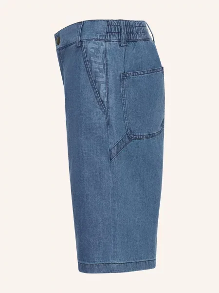 Fendi Bermudy Dżinsowe blau