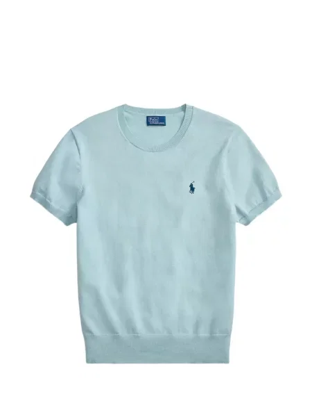 Велурени бягане с яка чорапи Polo Ralph Lauren синьо