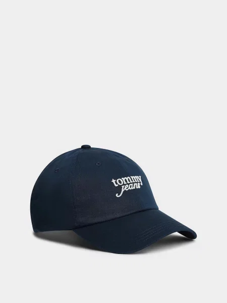 Tommy Hilfiger TJW SCRIPT LOGO CAP Кепка Темно-синій синя