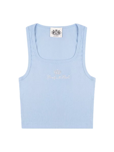 Top Juicy Couture niebieski