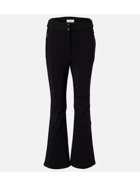 Jeździć na nartach spodnie dresowe Yves Salomon dzwony czarne