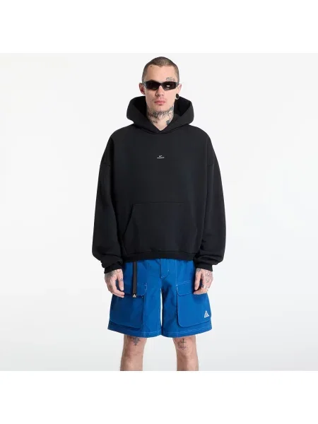 Суитшърт Nike Standard Issue Therma-FIT Brushed Basketball Pullover Hoodie Black/ Pale Ivory XL черно