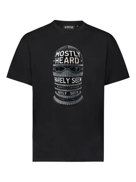 Μπλούζα Mostly Heard Rarely Seen μαύρο