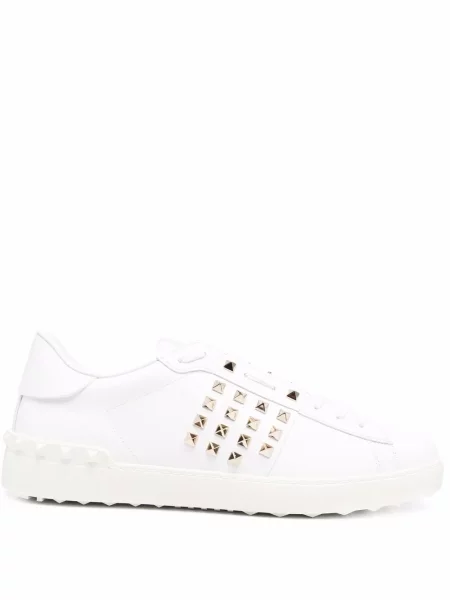 Sneakerși Valentino Garavani slip-on alb