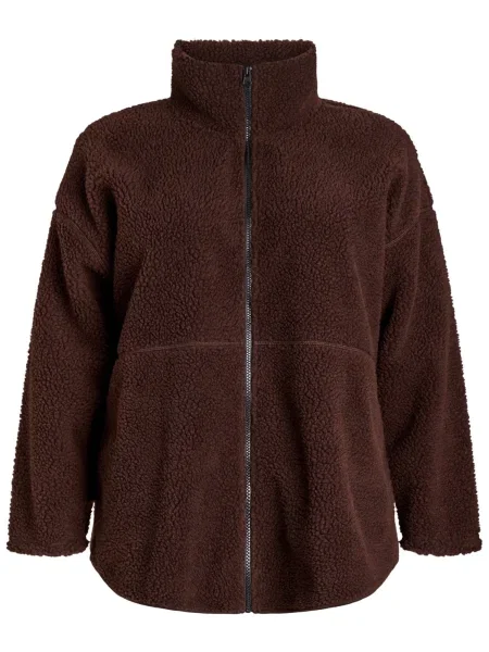 Active by Zizzi Funkcionalna jopa iz flisa AOPHELIA' rjava