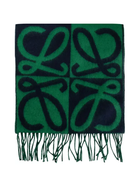 Fular Loewe de lână verde
