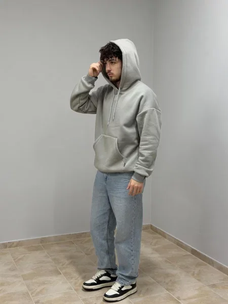 Худі Umon бавовна/еластан сірий