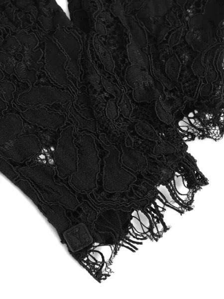 Mănuși Manière De Voir din dantelă negru