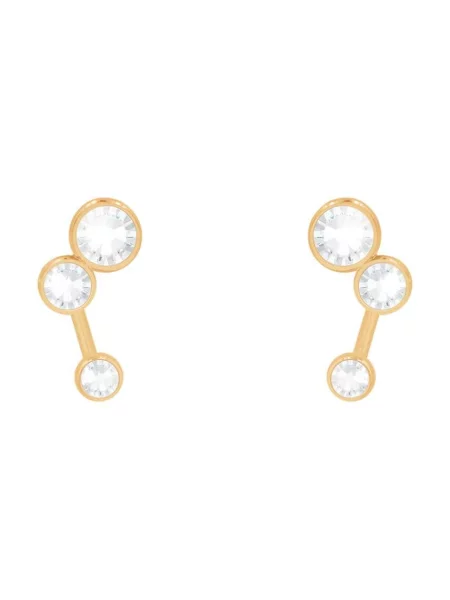 Pozlaćene naušnice Lilou Sparkling zlatna