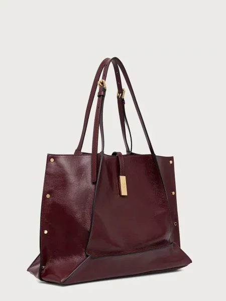 Geantă shopper Pollini din piele