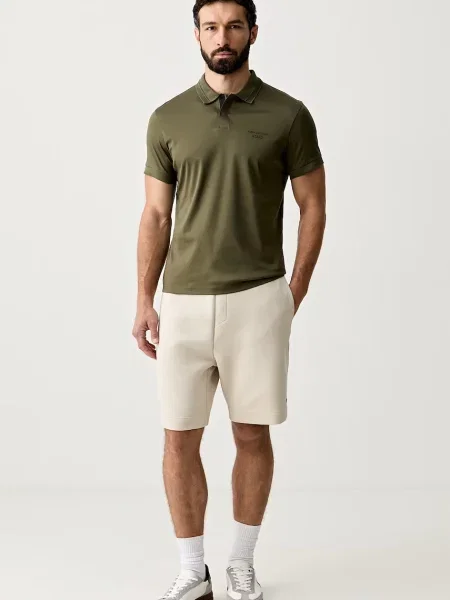 BOSS Tricou polo PS verde