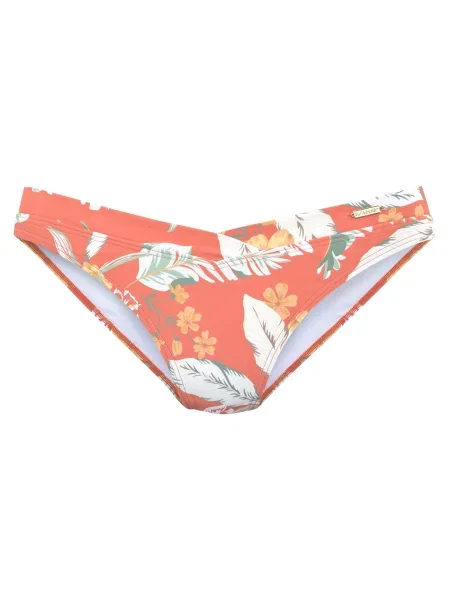 SUNSEEKER Slip costum de baie galben / verde / roșu pastel alb