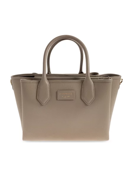 Torebka Emporio Armani beżowa