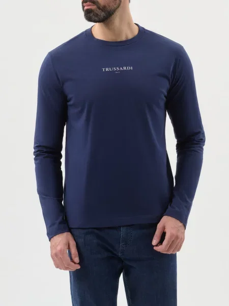 Лонгслів Trussardi синій