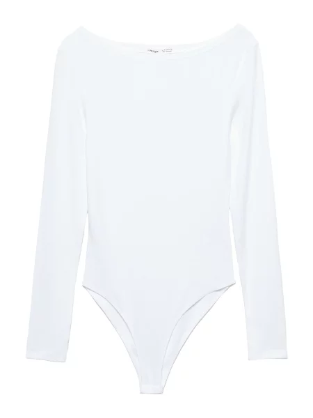 Pull&Bear Tricou body alb