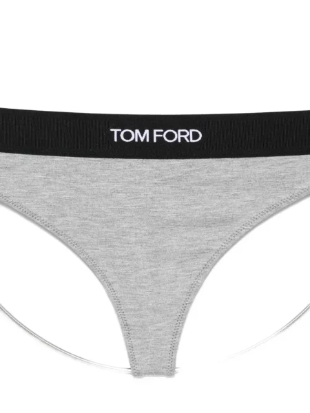 Chiloți tanga Tom Ford gri