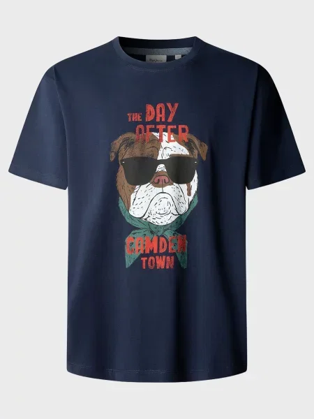 Футболка Pepe Jeans синяя