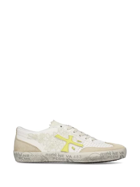 Sneakerși Premiata din dantelă