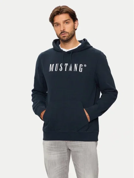 Mustang Pulóver Bronson sötétkék