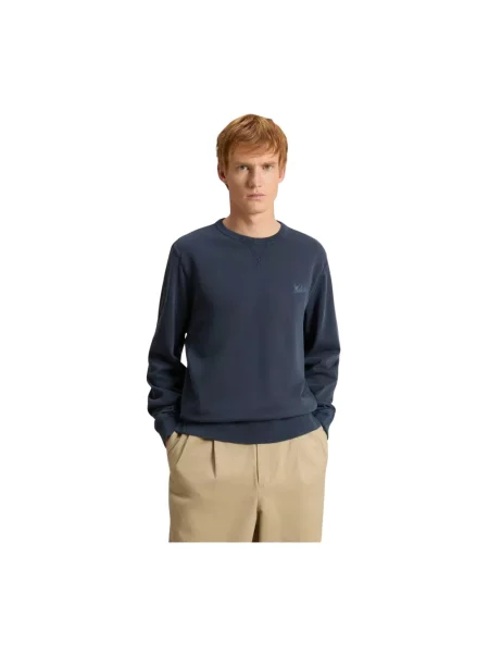 Bluza nierozpinana Woolrich niebieska