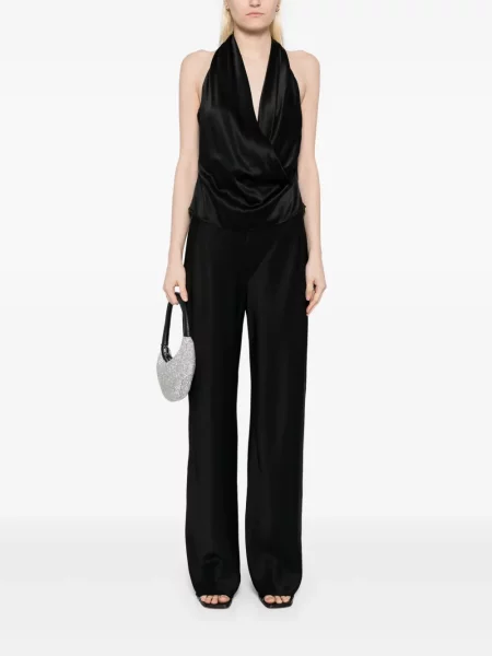 Pantaloni Reformation negru