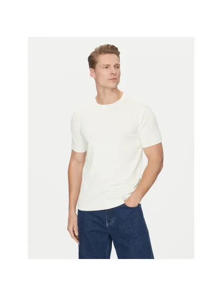 Calvin Klein Póló Ekru Regular Fit