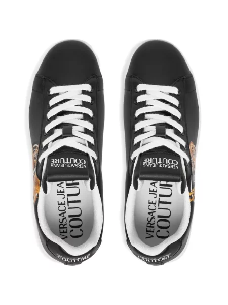 Top Versace Jeans Couture negru