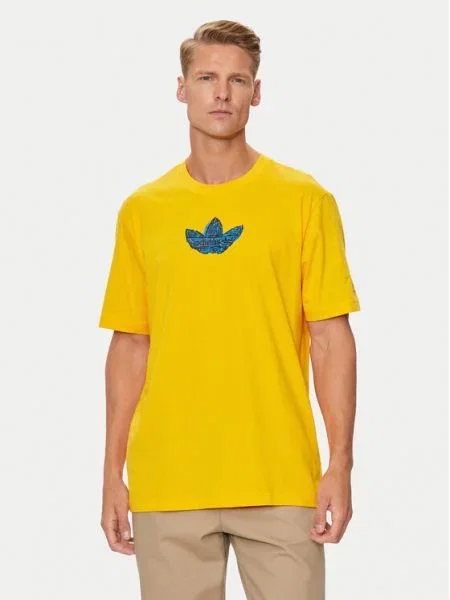 T-Shirt adidas κίτρινο