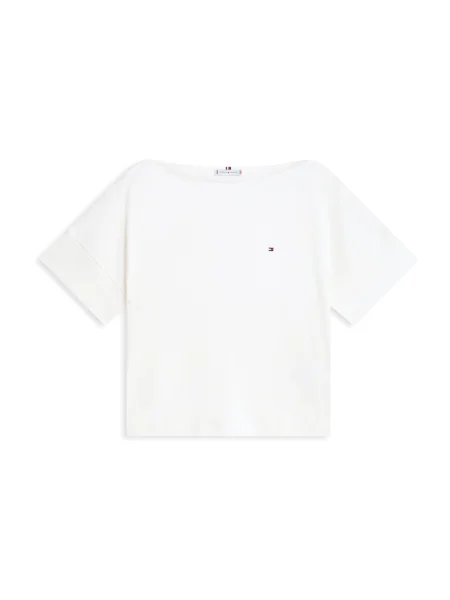 TOMMY HILFIGER Tricou CODY' alb