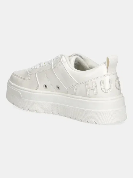 HUGO sneakers Lyssa bej alb