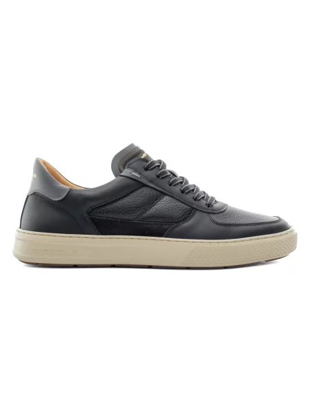 Sneakersy Ambitious skórzane czarne