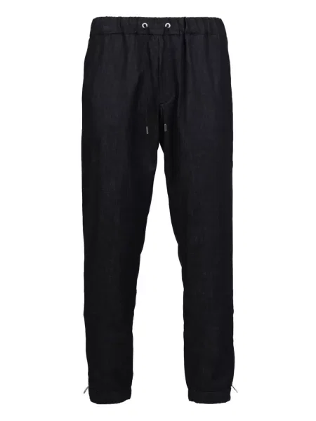 Pantaloni Moncler albastru