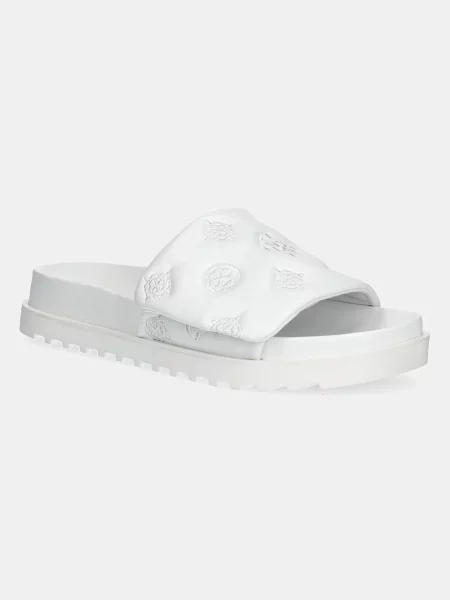Papuci Guess alb