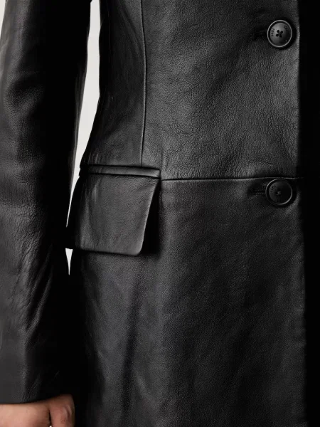 Trussardi куртка-сорочка шкіряна