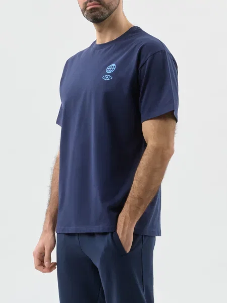 Футболка Bikkembergs синяя