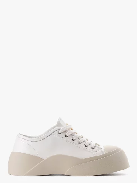 Кожаные кеды Leberdes бежевые