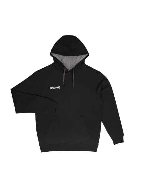 Bluza z kapturem dla dzieci Spalding Flow czarna