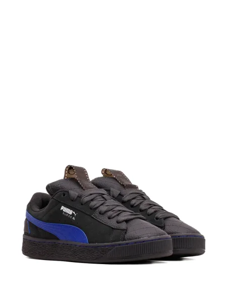 Велурени маратонки Puma Suede черно